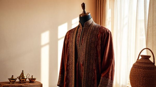 Découvrez les modèles de djellabas masculines brodées tendance